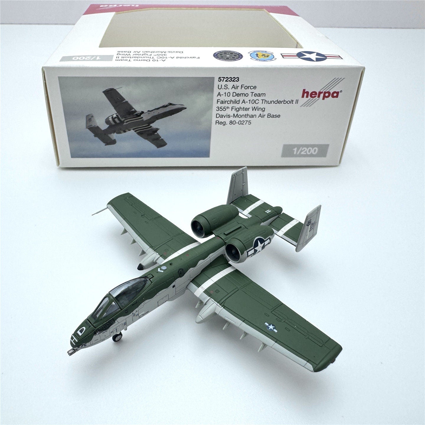 1/200 United States Air Force A-10 80-0275 572323 - cover