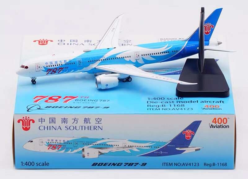 1/400 China Southern Airlines B787-9 B-1168 AV4123 - cover