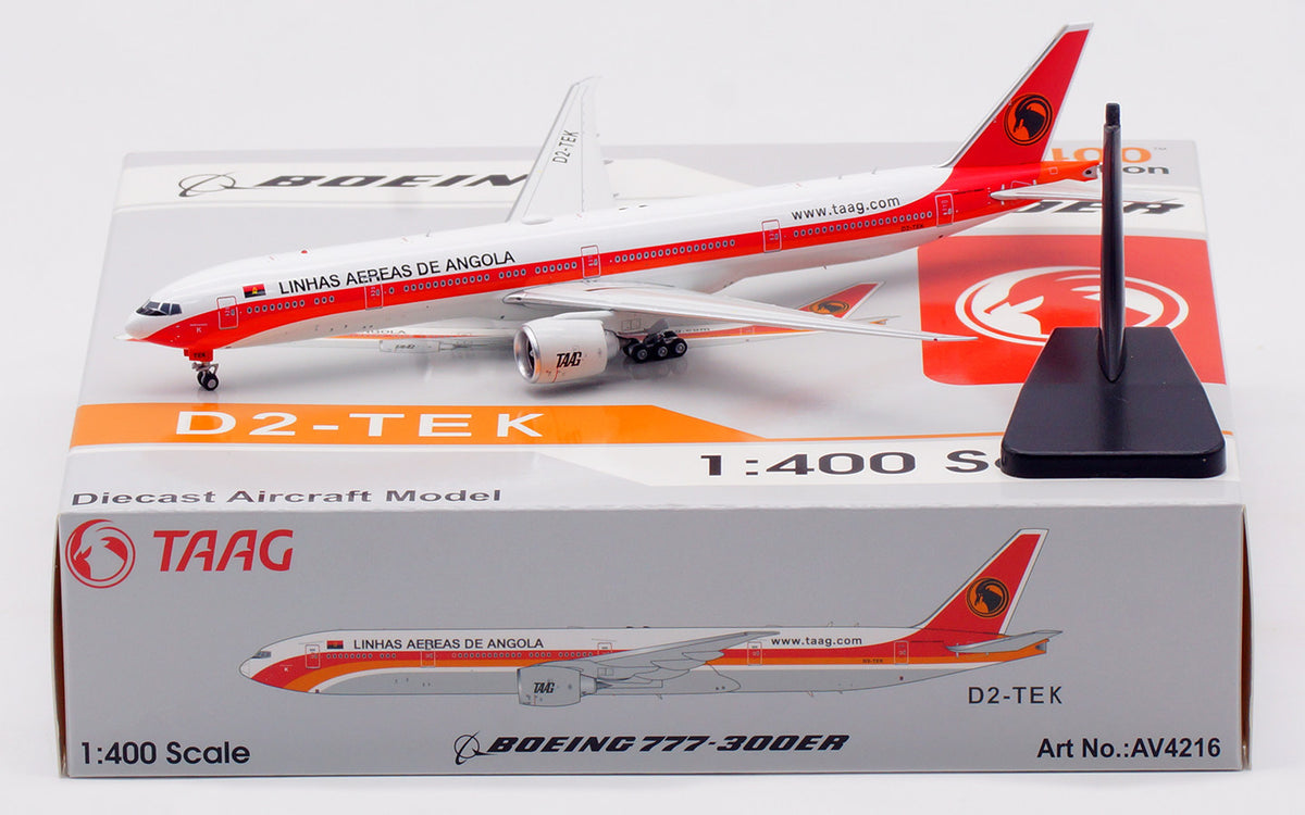 1/400 TAAG Angola B777-300ER D2-TEK AV4216 - cover
