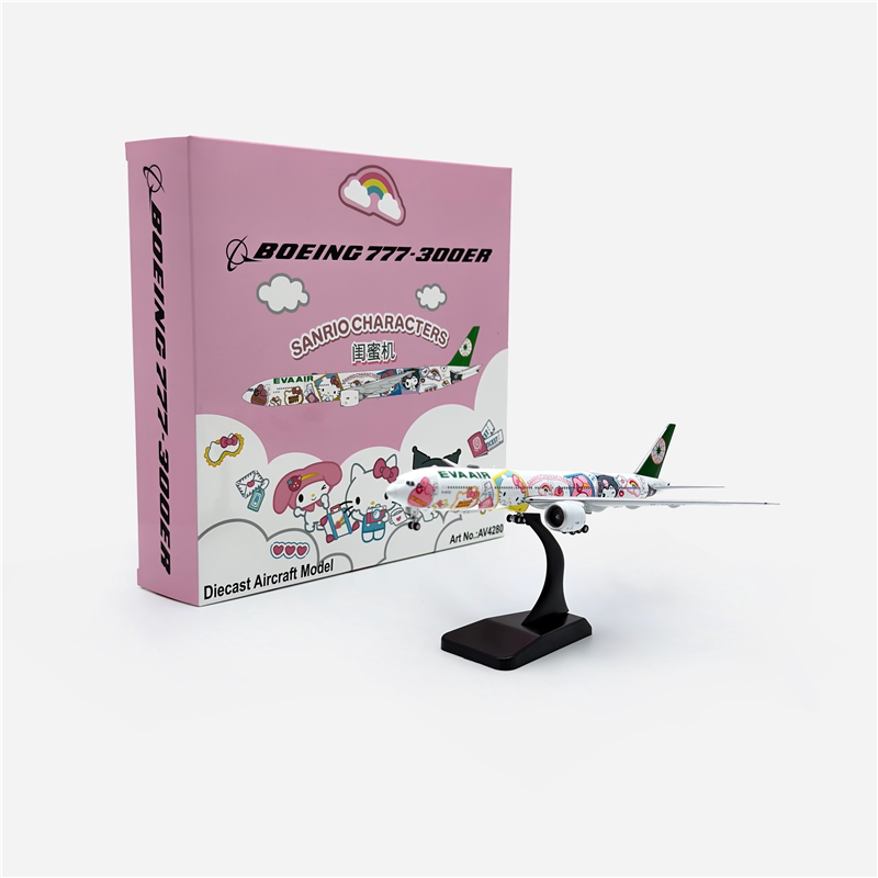 1/400 EVA Air B777-300ER B-16722 AV4280 - cover