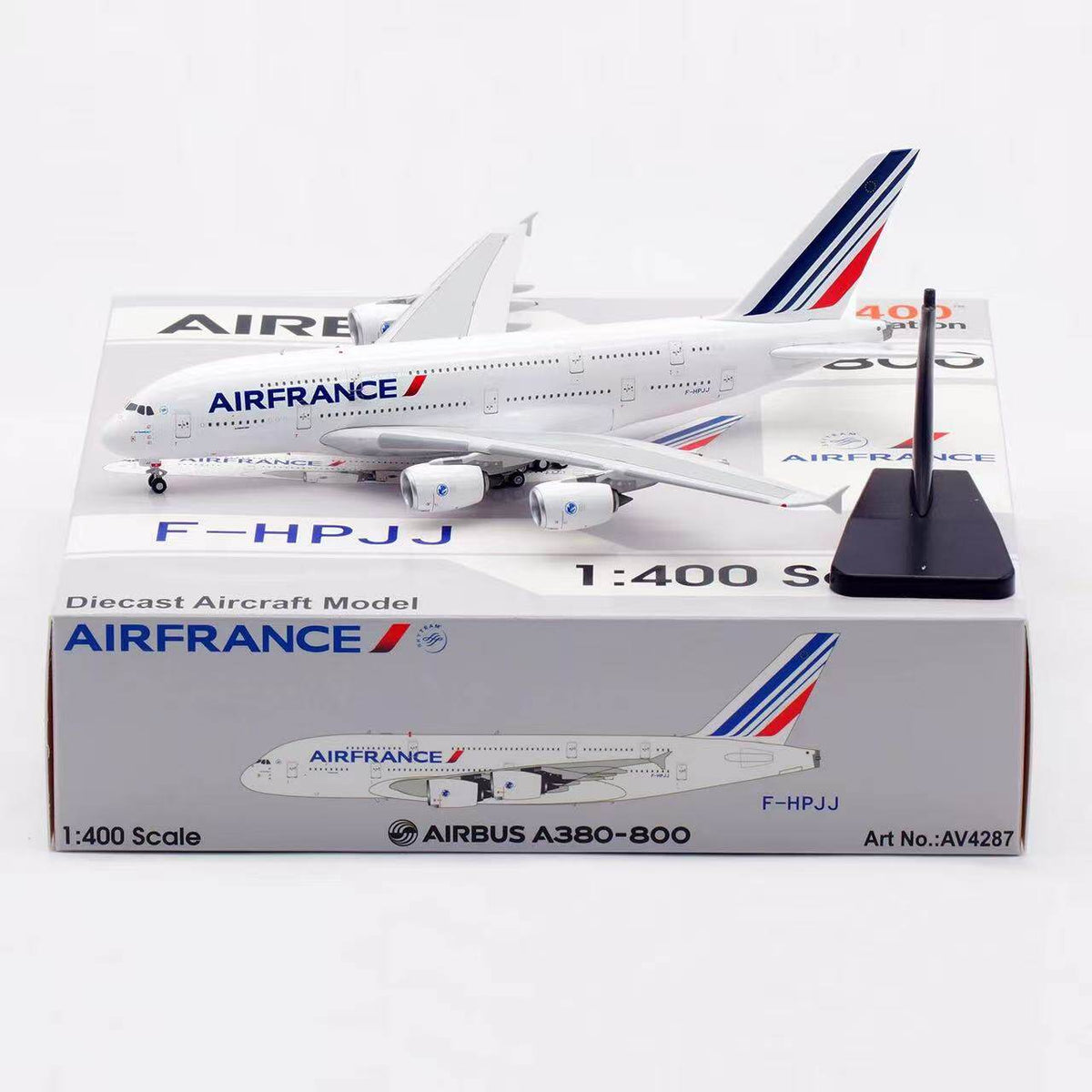 1/400 Air France A380 F-HPJJ AV4287 - cover