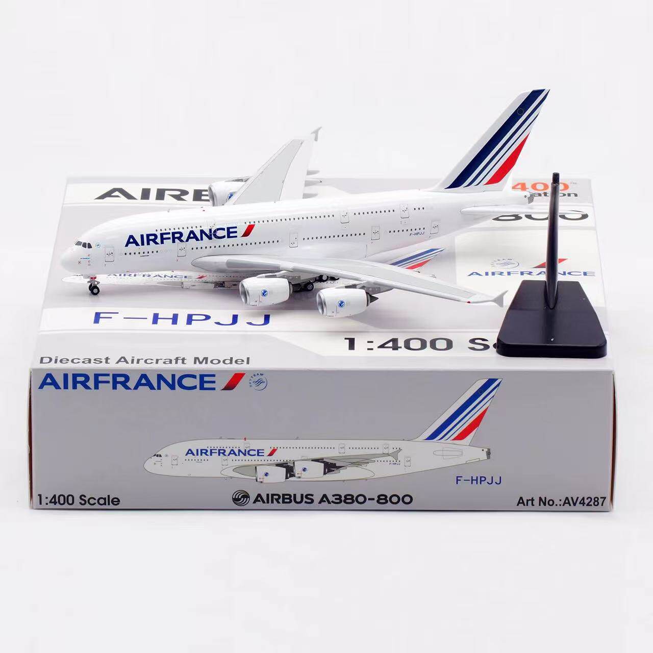 1/400 Air France A380 F-HPJJ AV4287 - cover