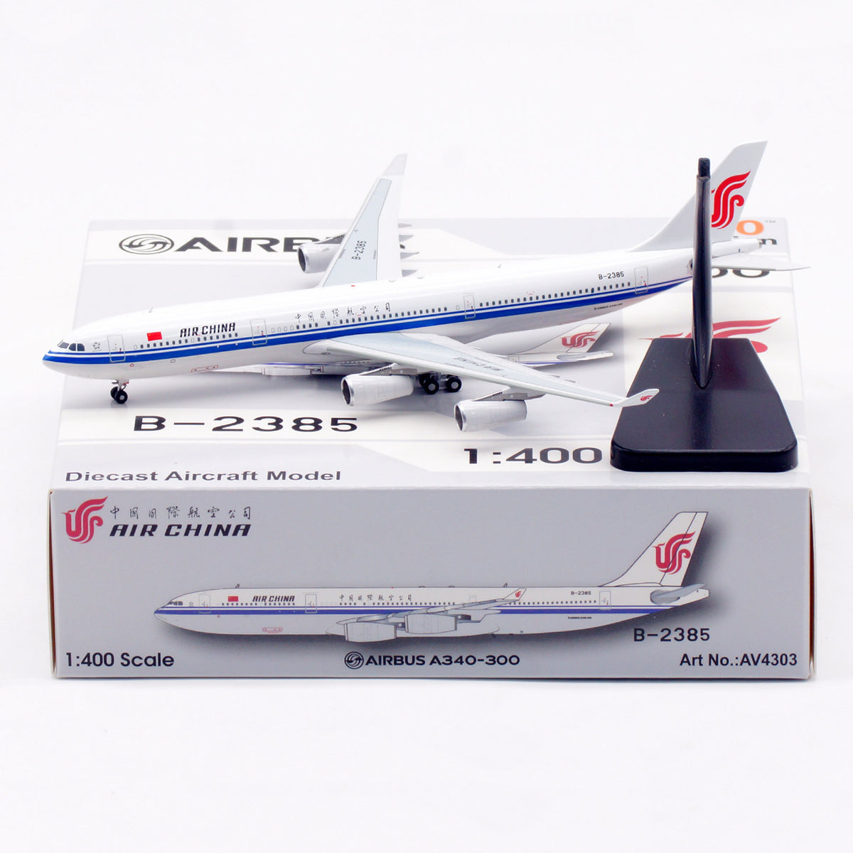 1/400 Air China A340-300 B-2385 AV4303 - cover