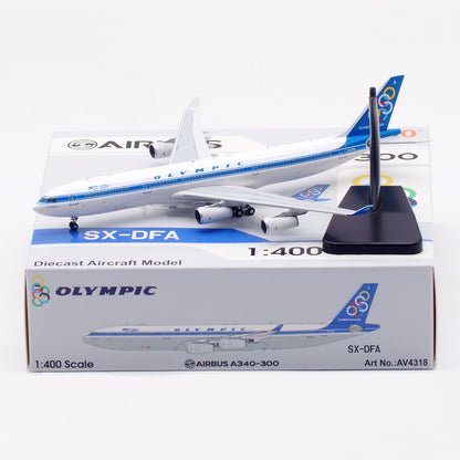 1/400 Olympic Air A340-300 SX-DFA AV4318 - cover