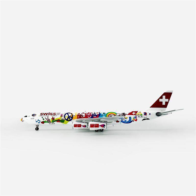 1/400 Swissair A340-300 HB-JMJ AV4319 - cover