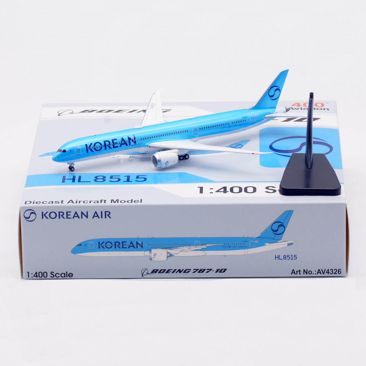 1/400 Korean Air B787-10 HL8515 AV4326 - cover