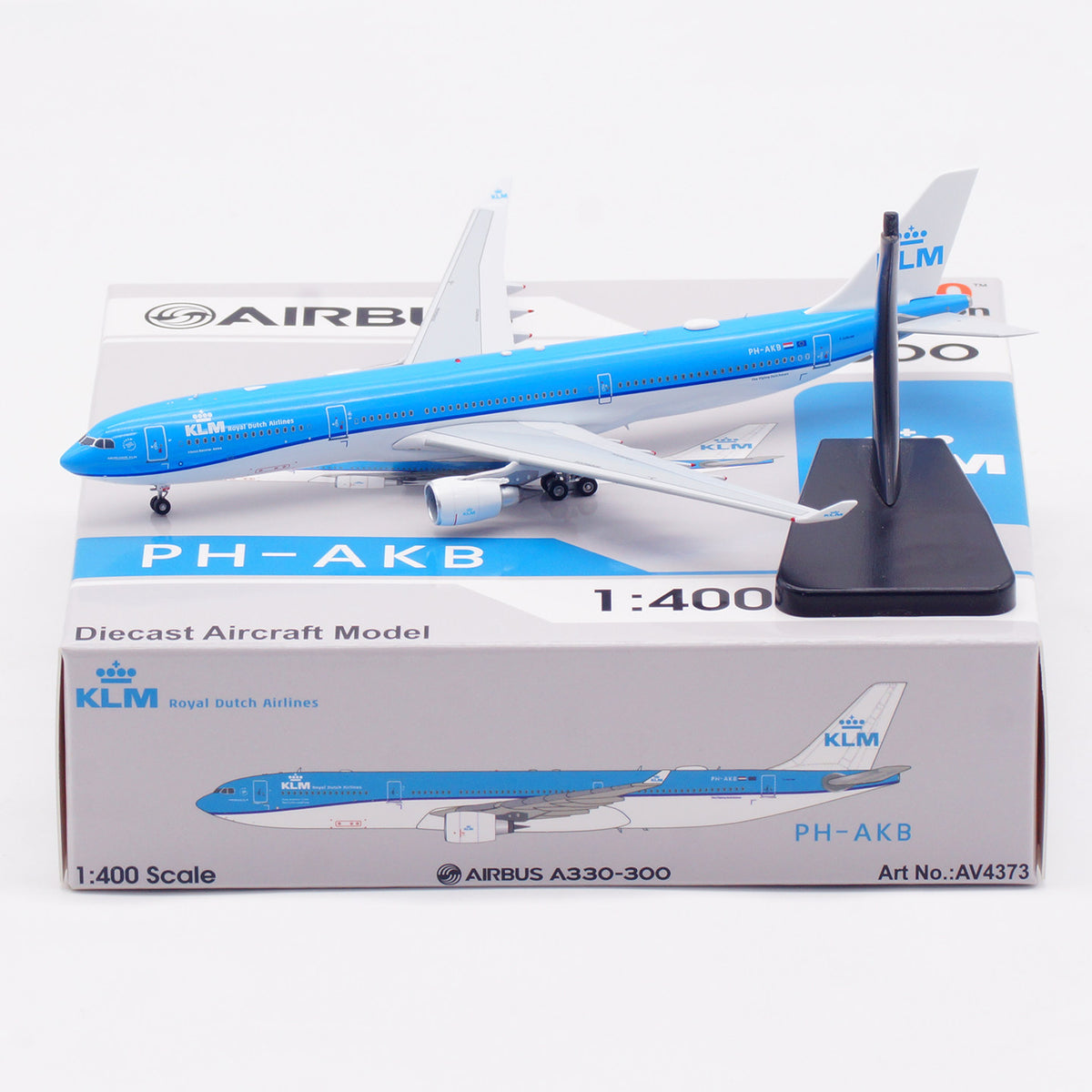 1/400 KLM A330-300 PH-AKB AV4373 - cover