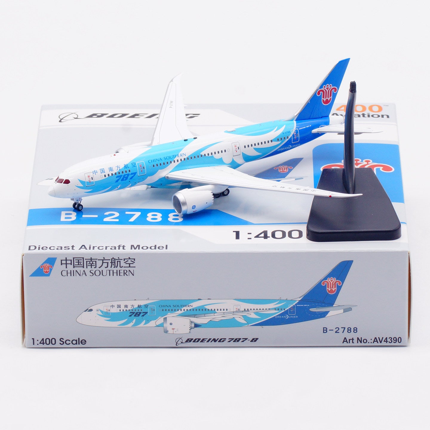 1/400 China Southern Airlines B787-8 B-2788 AV4390 - cover
