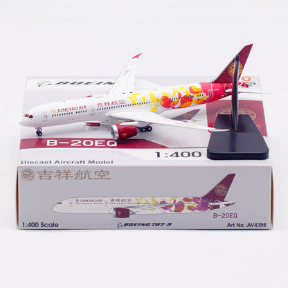 1/400 Juneyao Airlines B787-9 B-20EQ AV4396 - cover