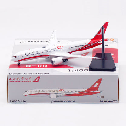 1/400 Shanghai Airlines B787-9 B-1111 AV4397 - cover