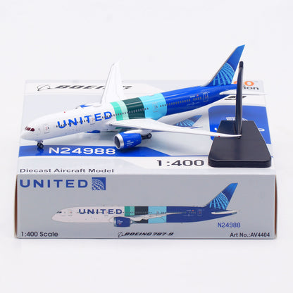 1/400 United Airlines B787-9 N24988 AV4404 - cover