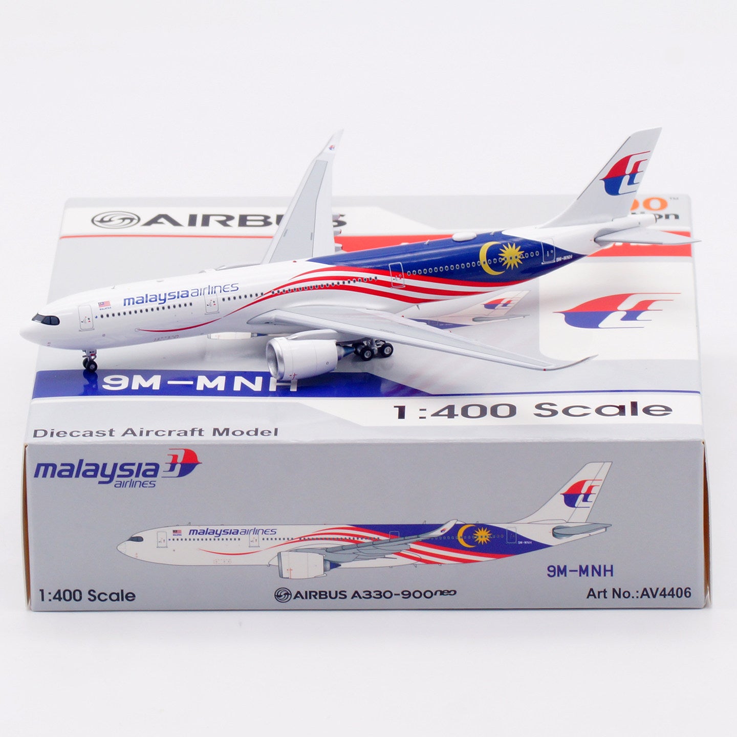 1/400 Malaysia Airlines A330-900NEO 9M-MNH AV4406 - cover