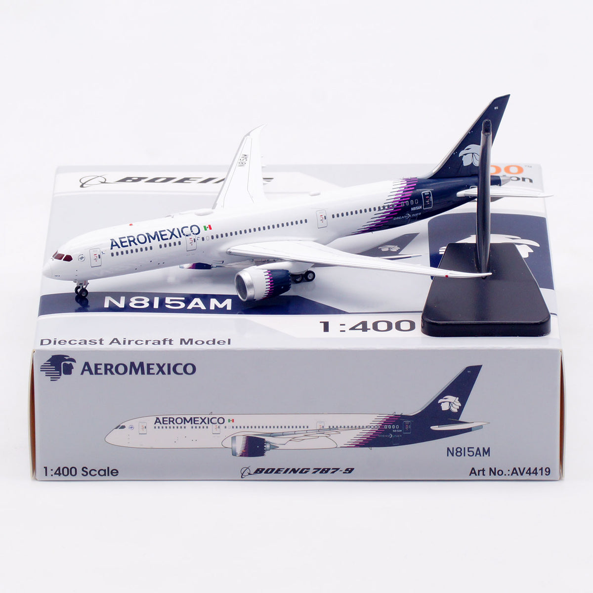 1/400 Aeroméxico B787-9 N815AM AV4419 - cover