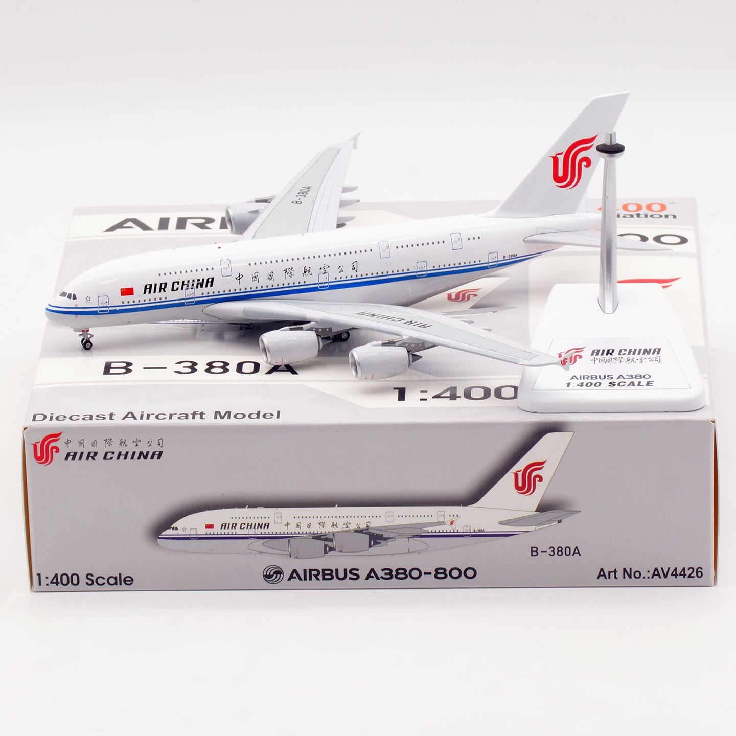 1/400 Air China A380 B-380A AV4426 - cover