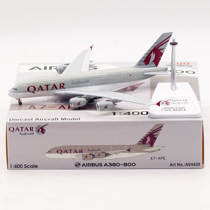1/400 Qatar A380 A7-APE AV4429 - cover