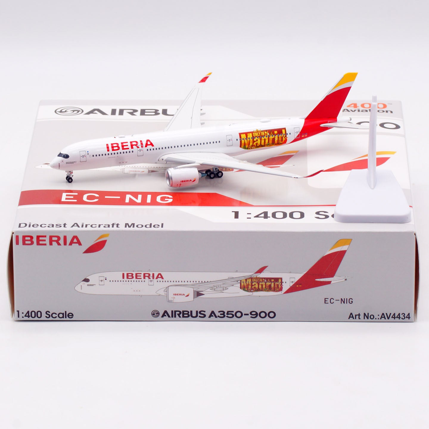 1/400 Iberia A350-900 EC-NIG AV4434 - cover