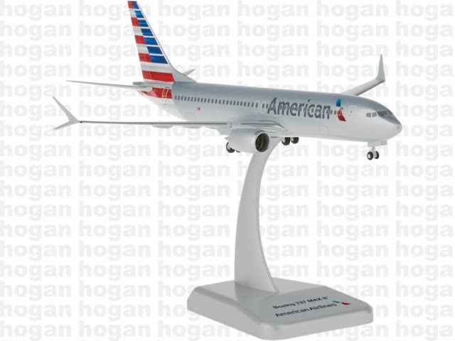 1/200 American Airlines B737 MAX 8 HG10918GR - cover