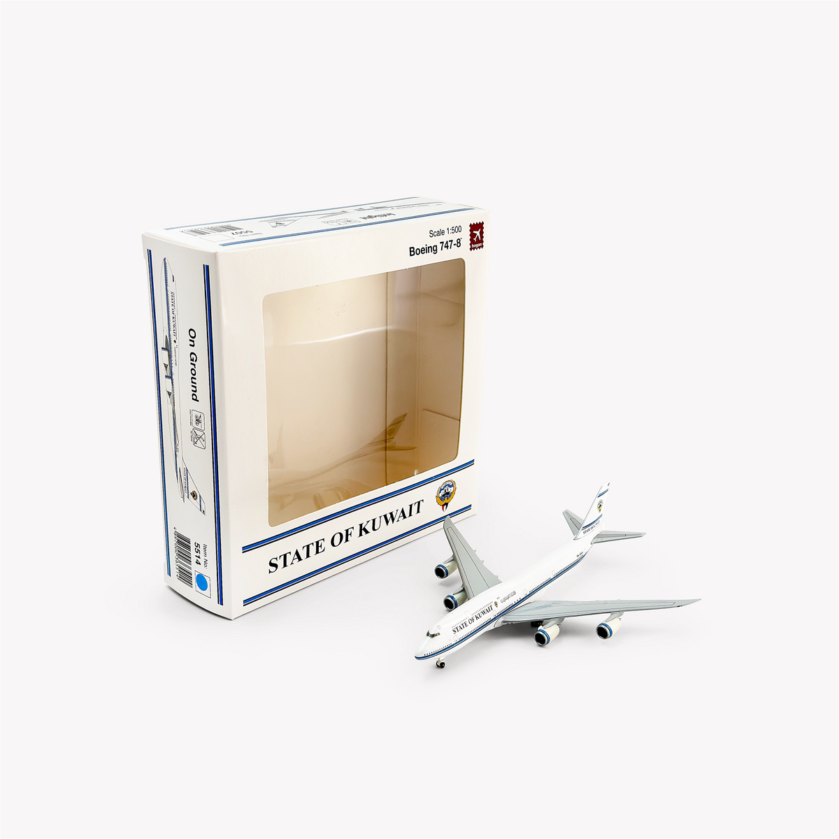 1/500 B747-8 9K-GAA HG5514 HG5514 - cover