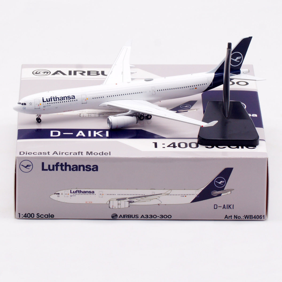 1/400 Lufthansa A330-300 D-AIKI WB4061 - cover