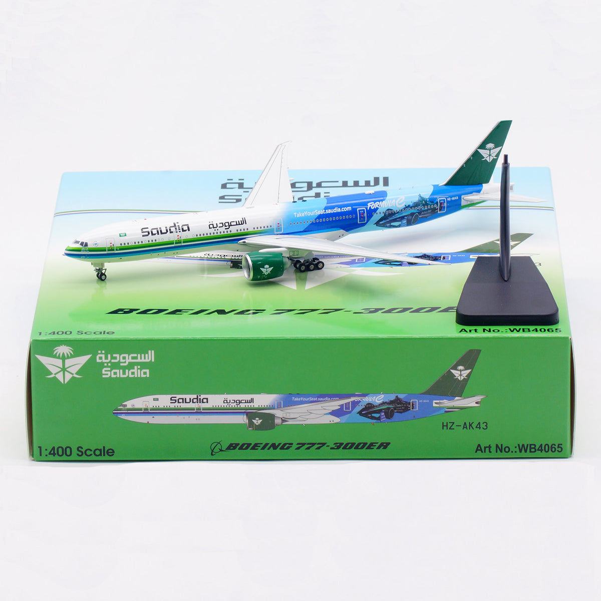 1/400 Saudia B777-300ER HZ-AK43 WB4065 - cover