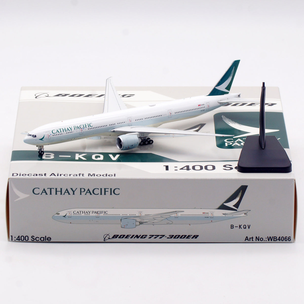 1/400 Cathay Pacific B777-300ER B-KQV WB4066 - cover