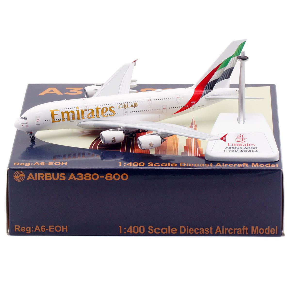 1/400 Emirates A380 A6-EOH XB0012 - cover