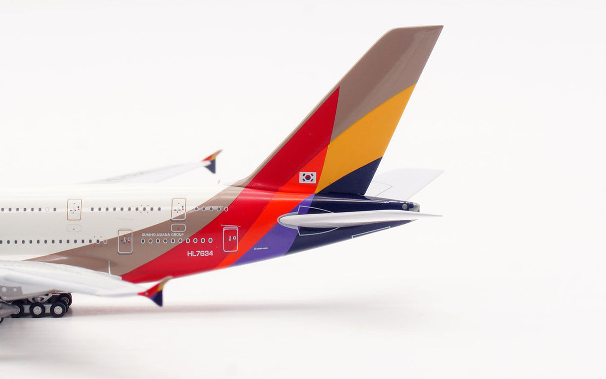 1/400 Asiana Airlines A380 HL7634 AV4428 - image 10