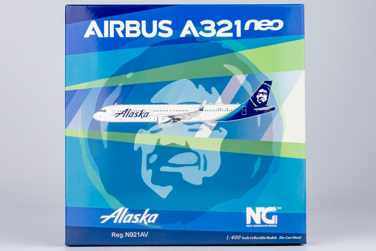 1/400 Alaska Airlines Airbus A321neo N921VA NG13050