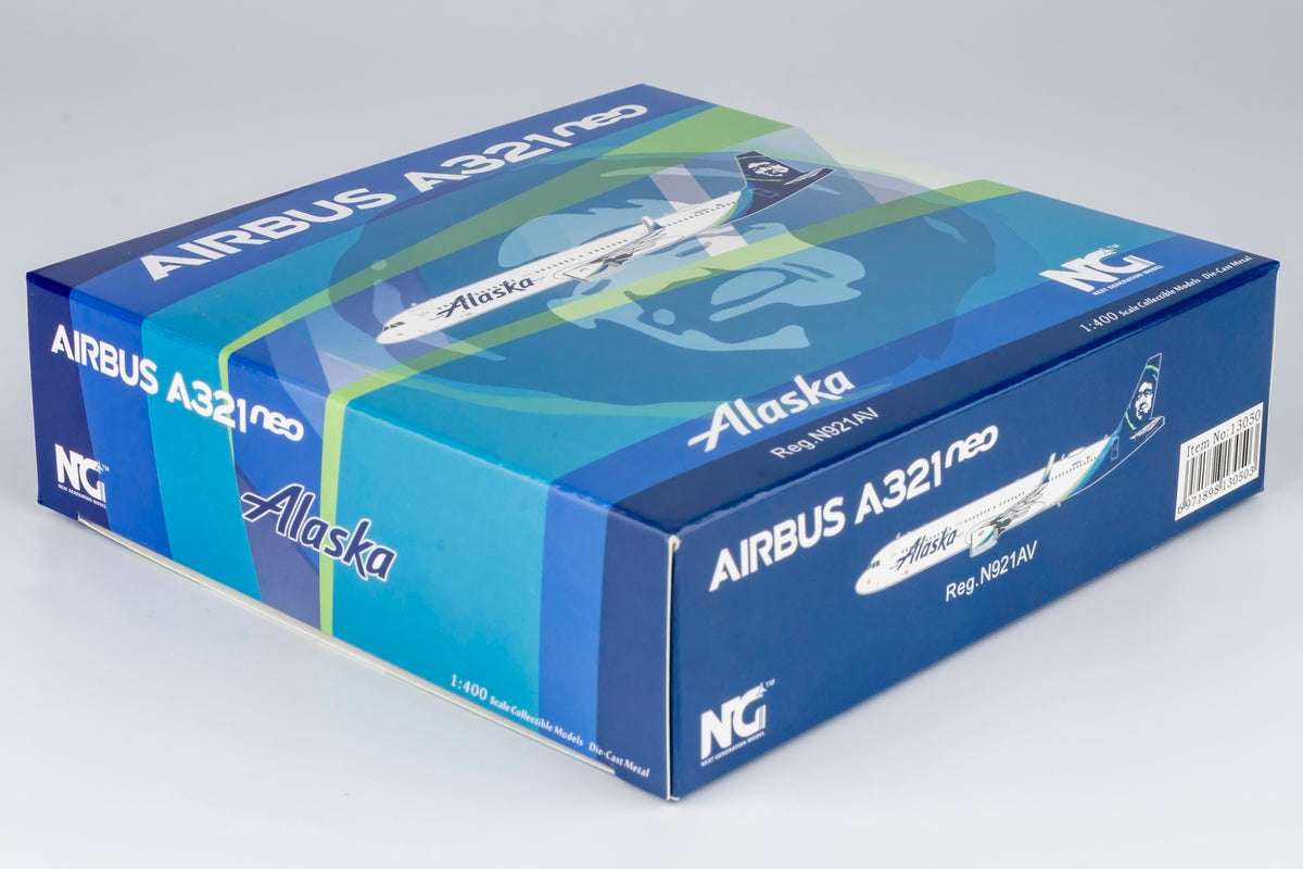 1/400 Alaska Airlines Airbus A321neo N921VA NG13050