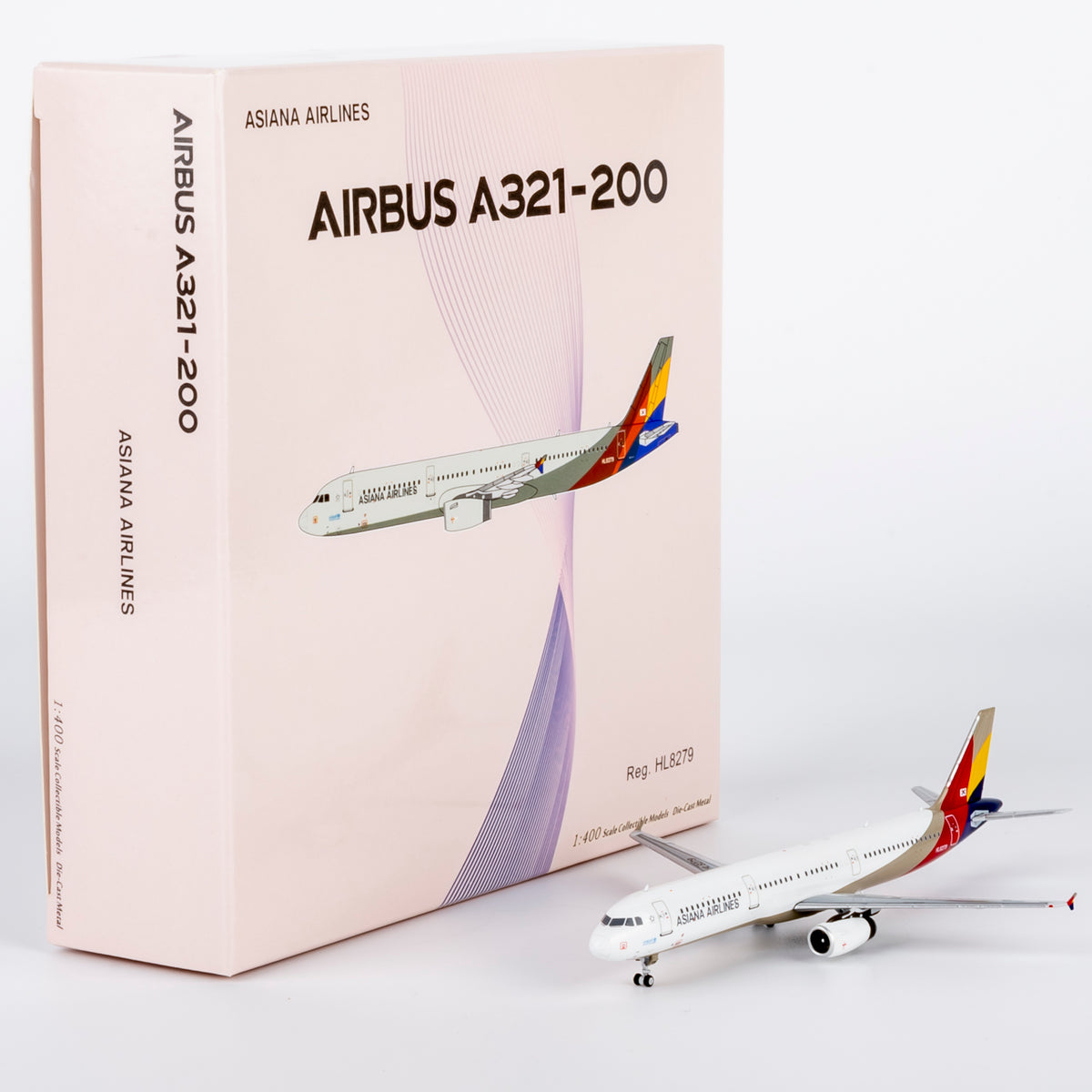 1/400 Asiana Airlines Airbus A321-200 HL8279 NG13125 - cover