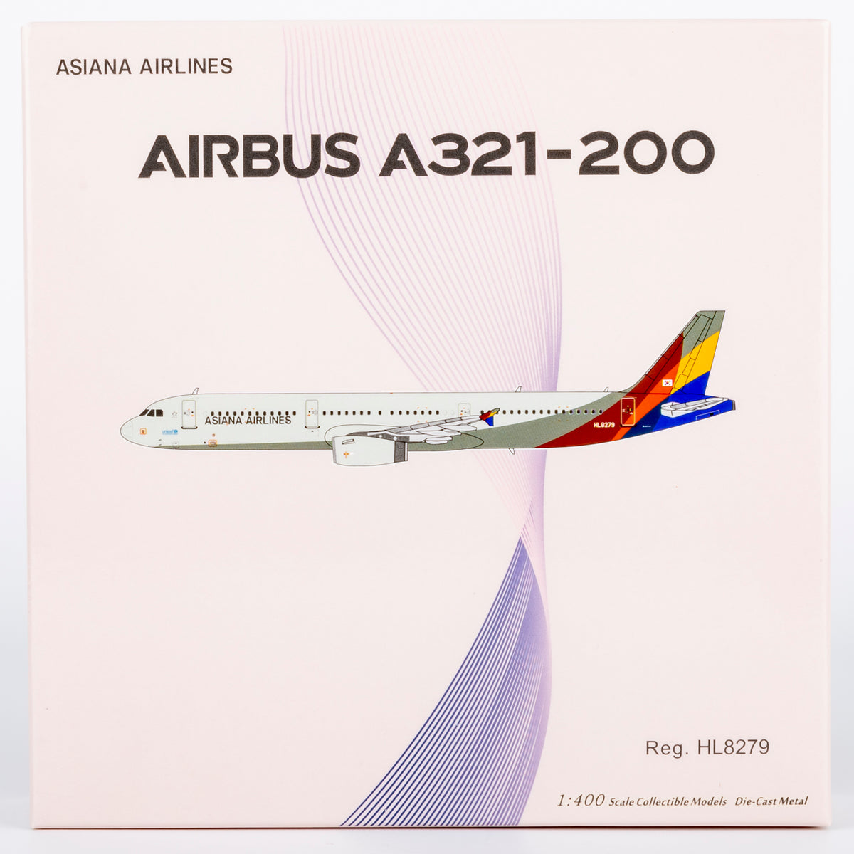 1/400 Asiana Airlines Airbus A321-200 HL8279 NG13125