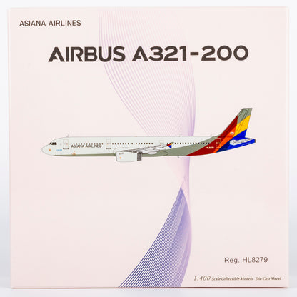 1/400 Asiana Airlines Airbus A321-200 HL8279 NG13125
