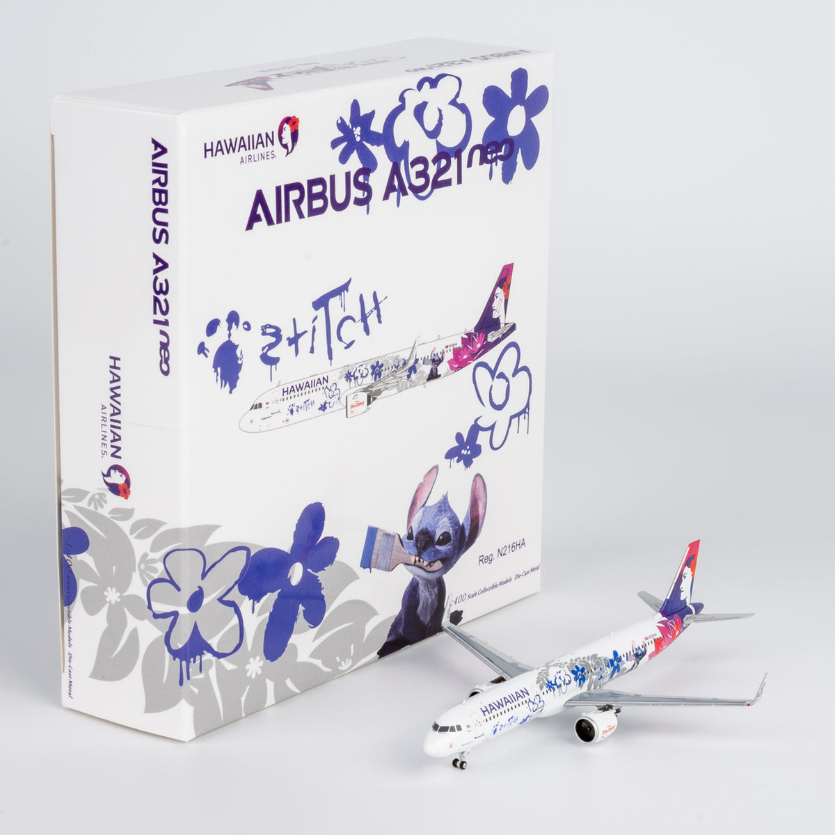 1/400 Hawaiian Airlines Airbus A321neo N216HA NG13134 - cover