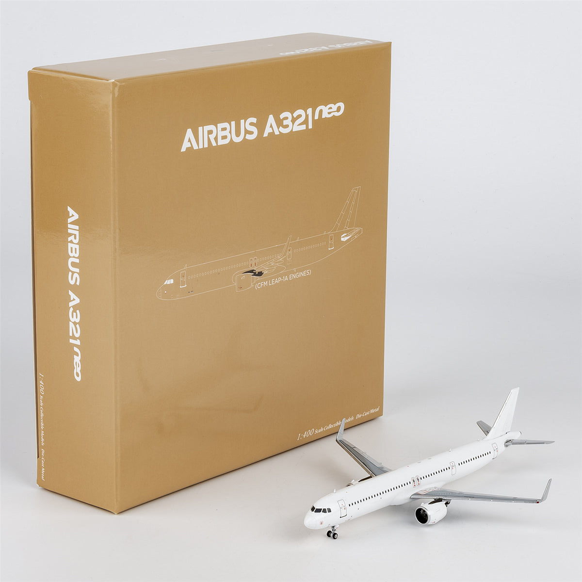 1/400 Airbus A321neo blank model CFM LEAP-1A engines NG13142 - cover