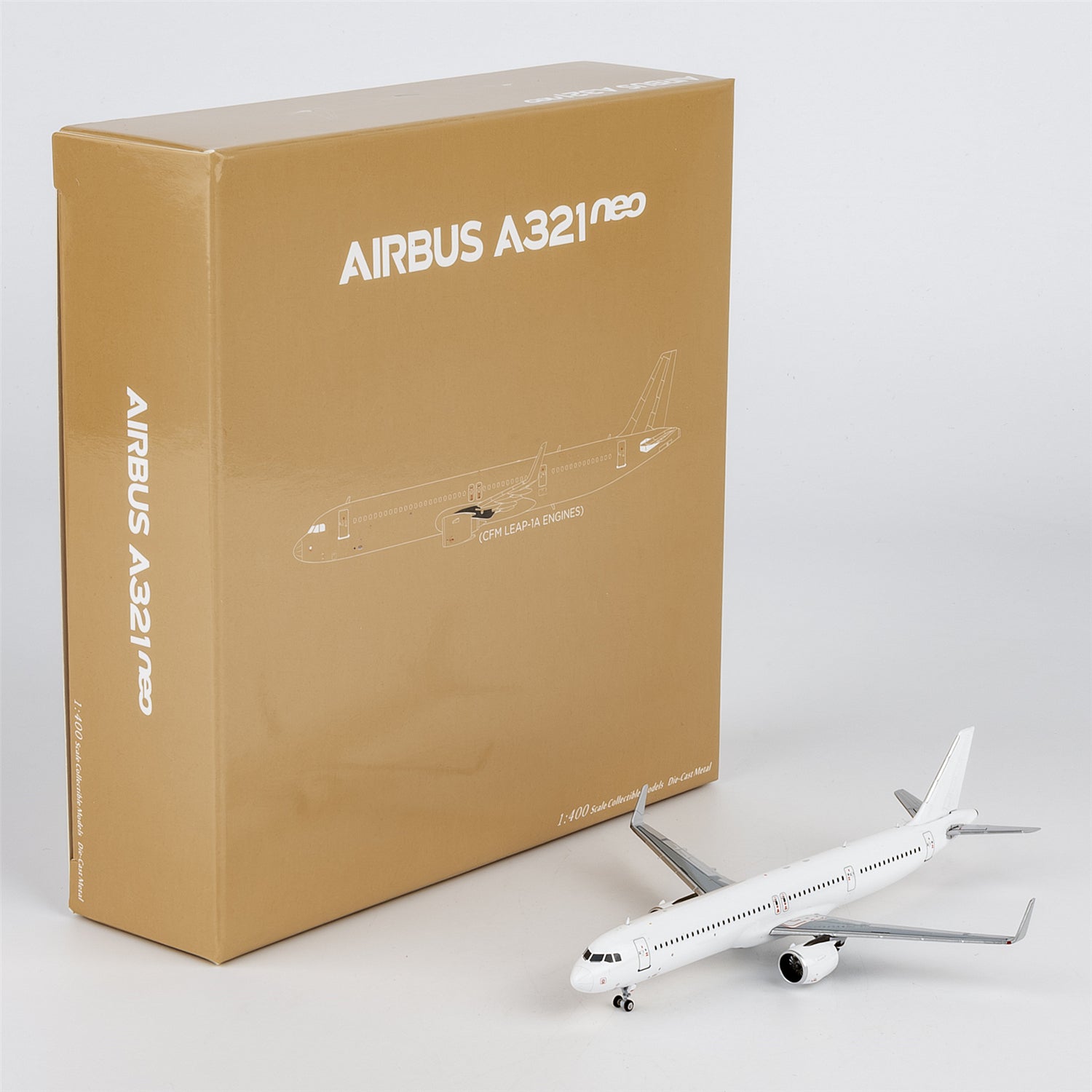 1/400 Airbus A321neo blank model CFM LEAP-1A engines NG13142 - cover