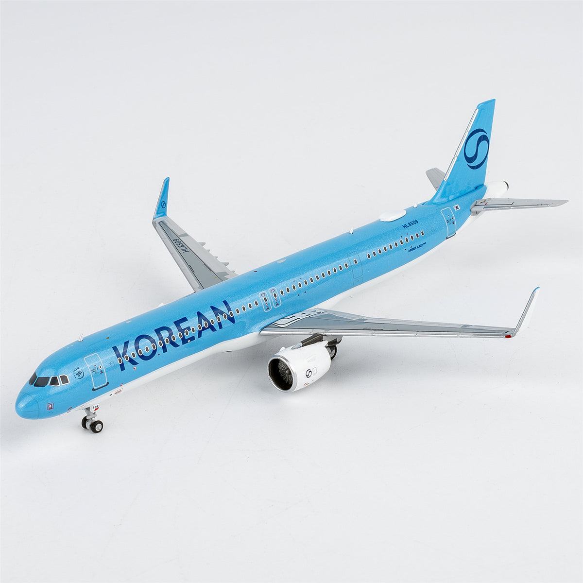 1/400 Korean Air Airbus A321neo HL8509 "Korean Air's first A321 in 2025's new standard livery" NG13144