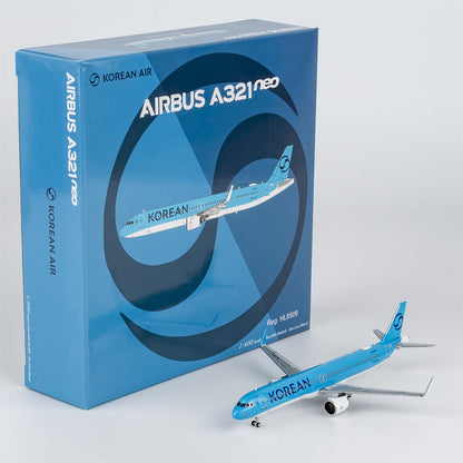 1/400 Korean Air Airbus A321neo HL8509 "Korean Air's first A321 in 2025's new standard livery" NG13144