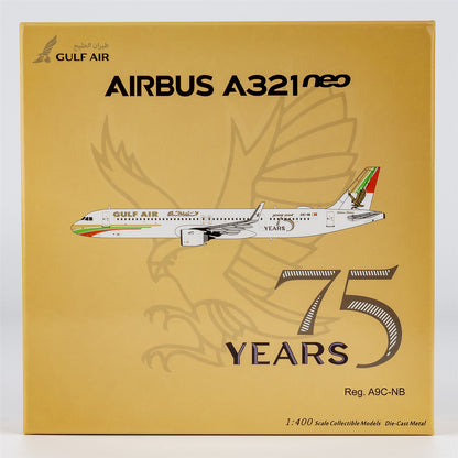 Gulf Air A321neo 75th Anniversary livery A9C-NB