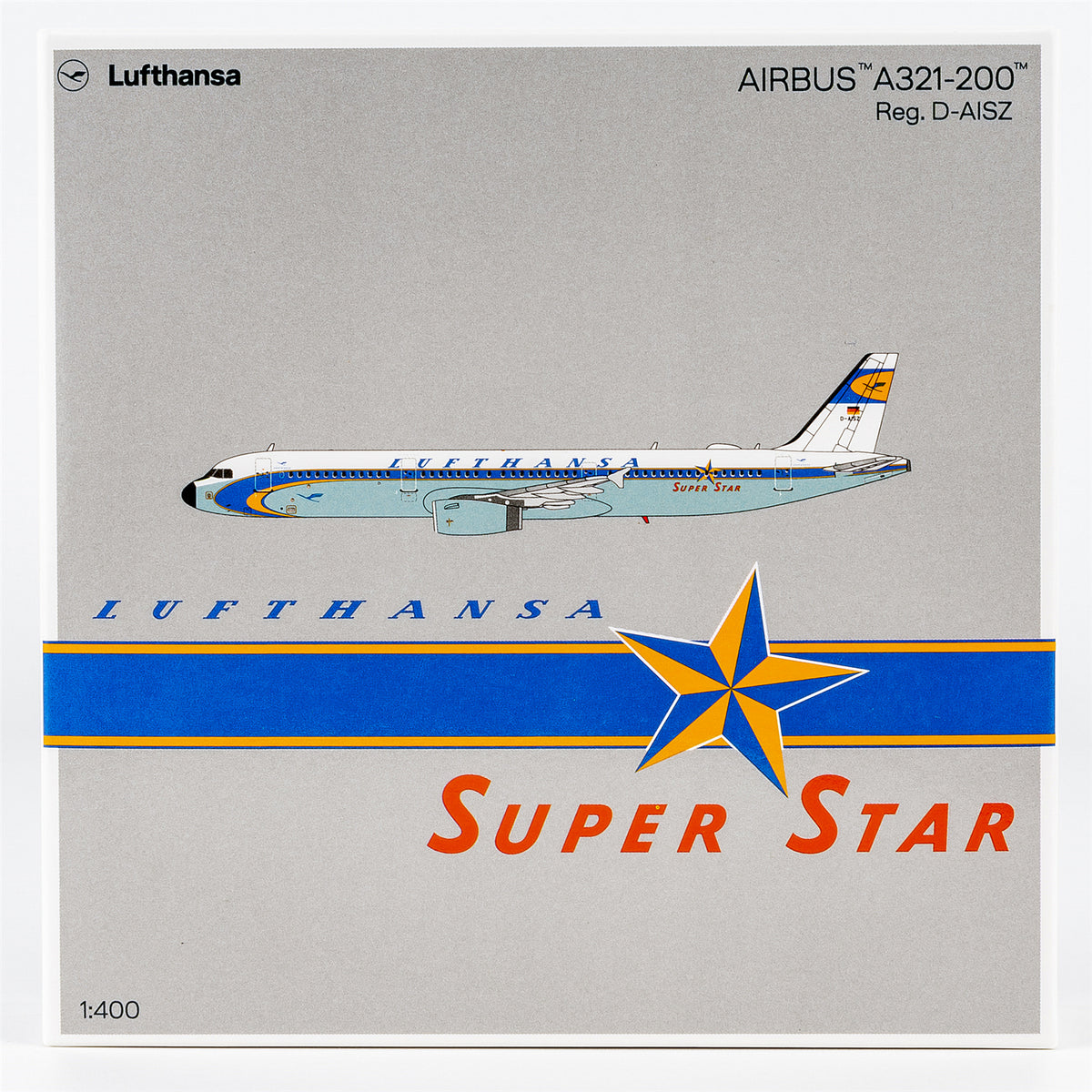 1/400 Lufthansa Airbus A321-200 D-AISZ "Super Star heritage livery" NG13160