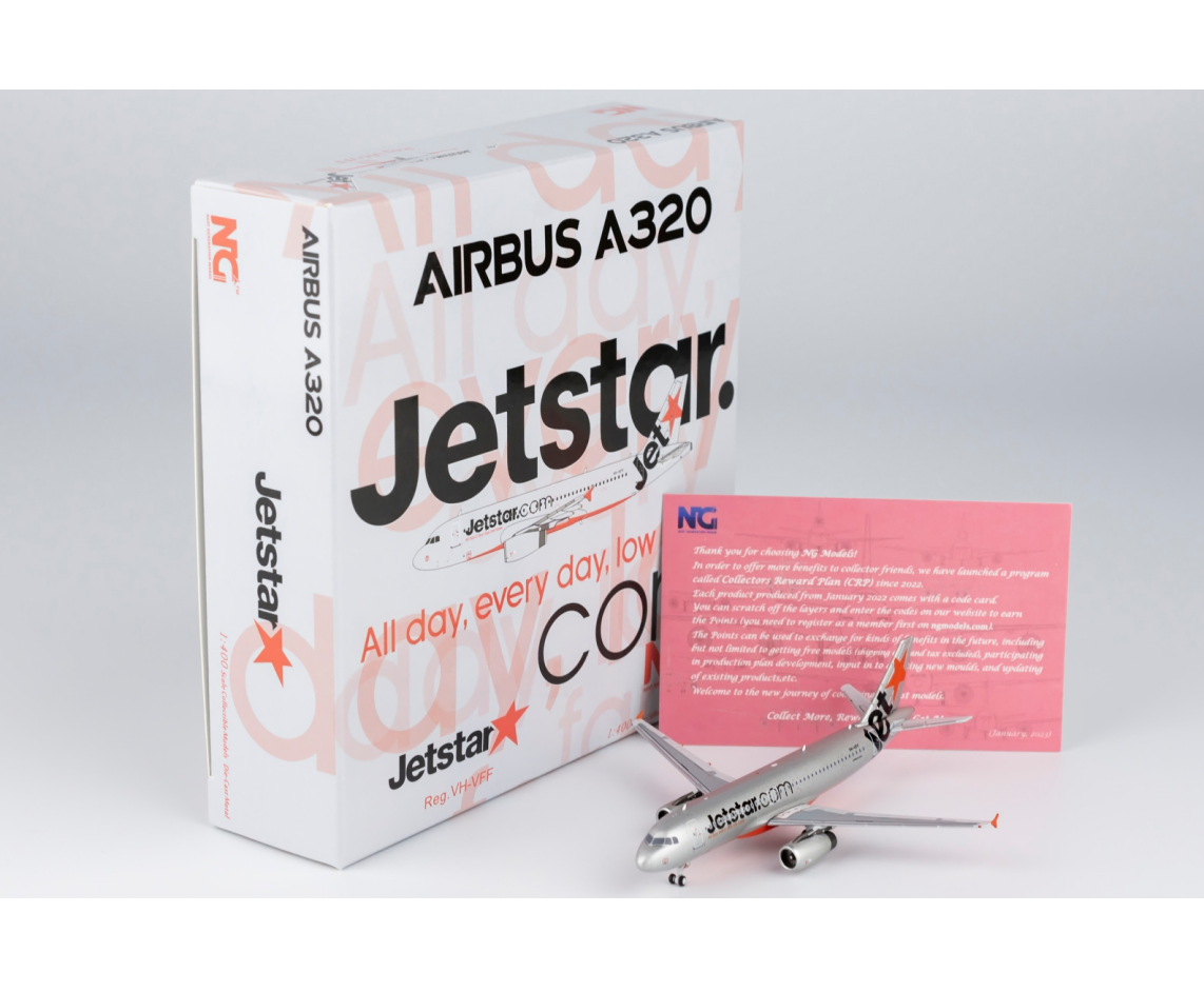 1/400 Jetstar Airbus A320-200 VH-VFF NG15010