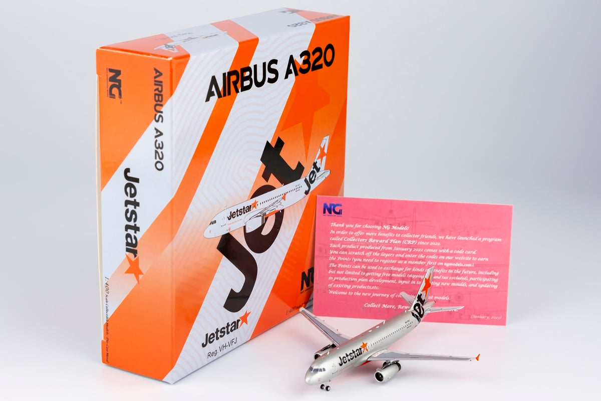 1/400 Jetstar Airbus A320-200 VH-VFJ NG15011