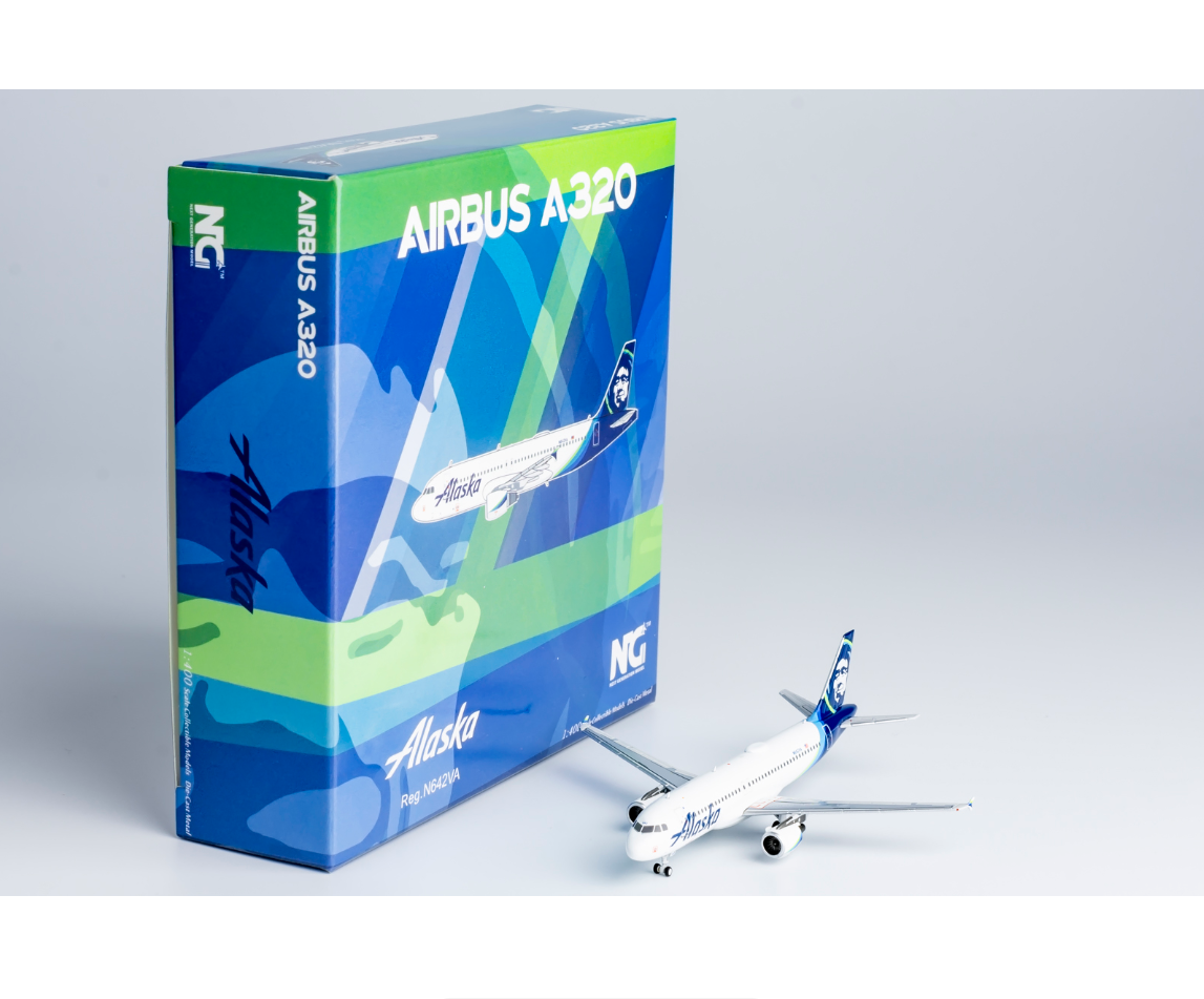 1/400 Alaska Airlines Airbus A320-200 N642VA NG15017 - cover