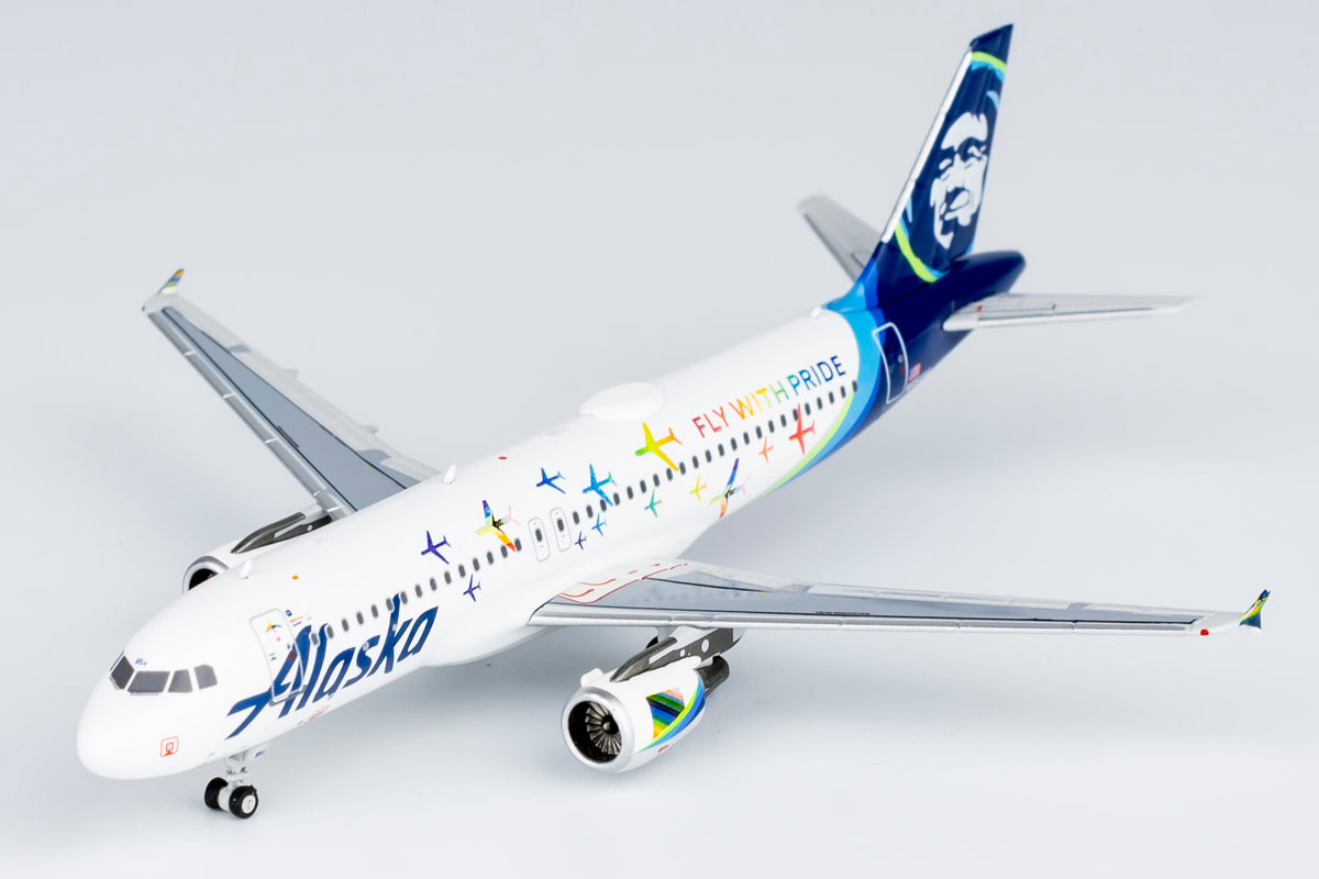 1/400 Alaska Airlines Airbus A320-200 N854VA NG15018