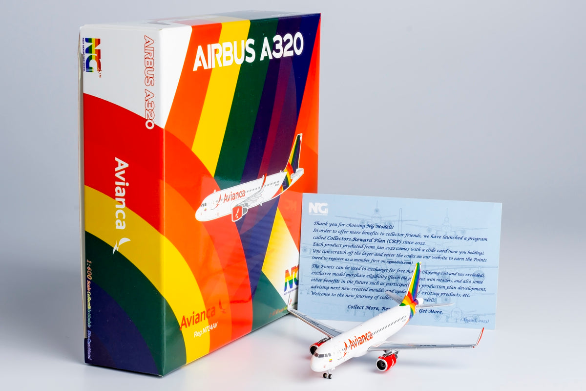 1/400 Avianca Airbus A320-200 N724AV NG15020
