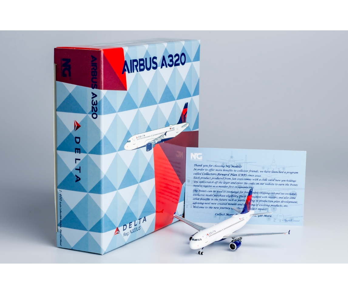 1/400 Delta Air Lines Airbus A320-200 N320US NG15043 - cover