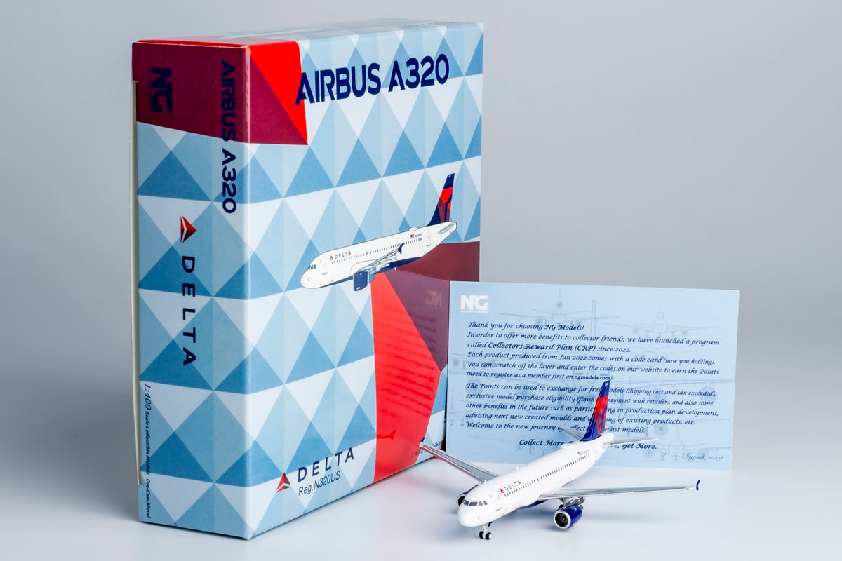 1/400 Delta Air Lines Airbus A320-200 N320US NG15043