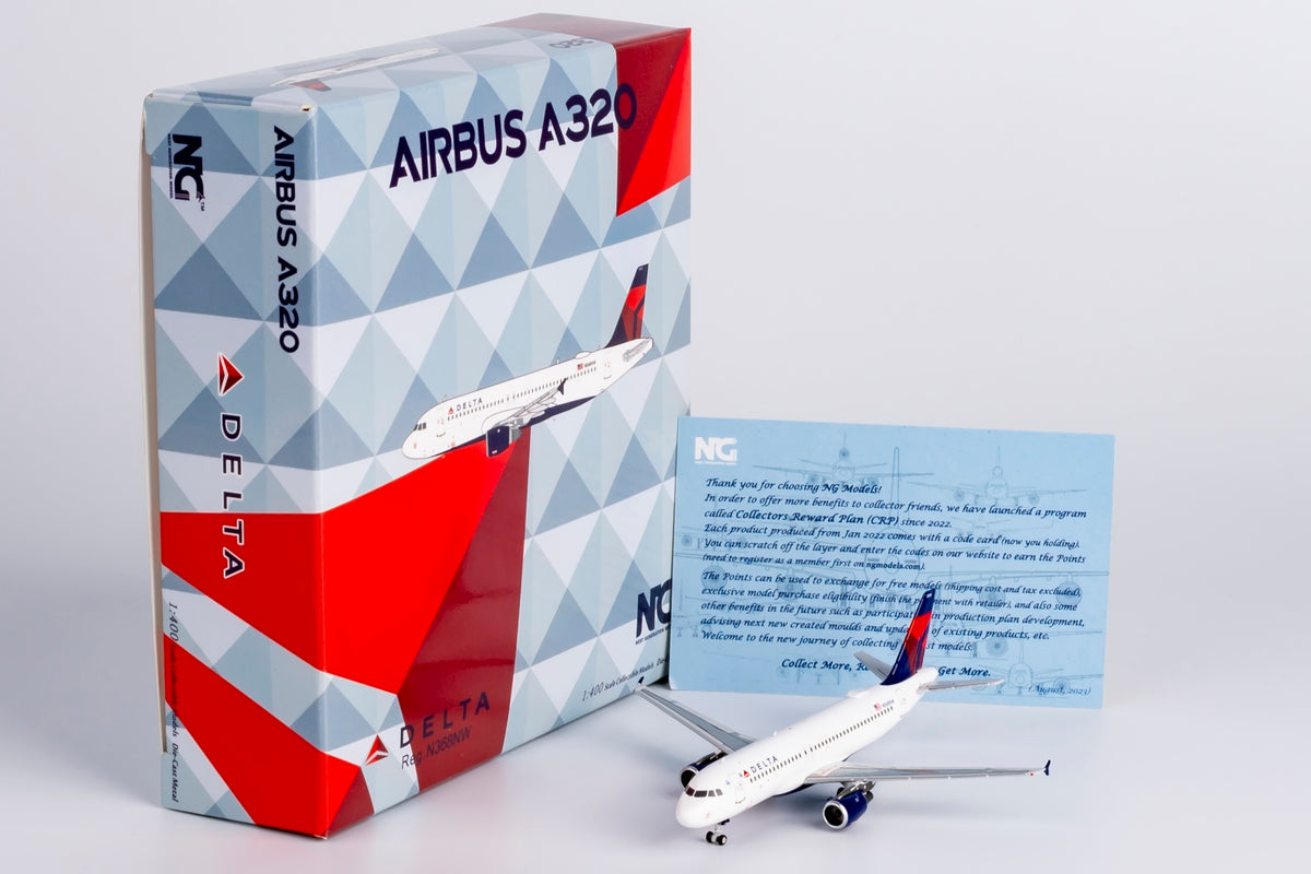 1/400 Delta Air Lines Airbus A320-200 N368NW NG15045