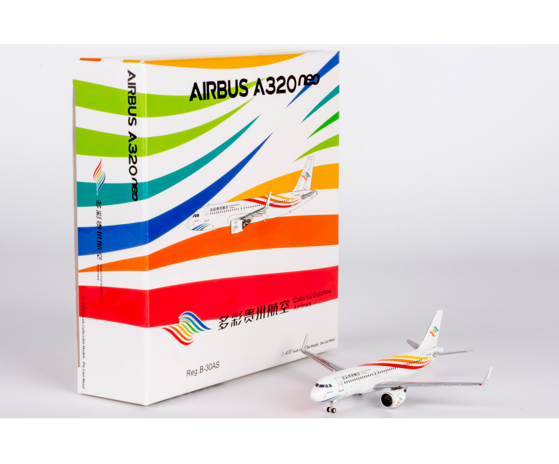1/400 Colorful Guizhou Airlines Airbus A320neo B-30AS NG15048 - cover