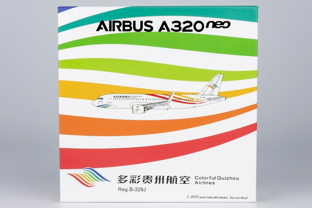 1/400 Colorful Guizhou Airlines Airbus A320neo B-329J NG15053