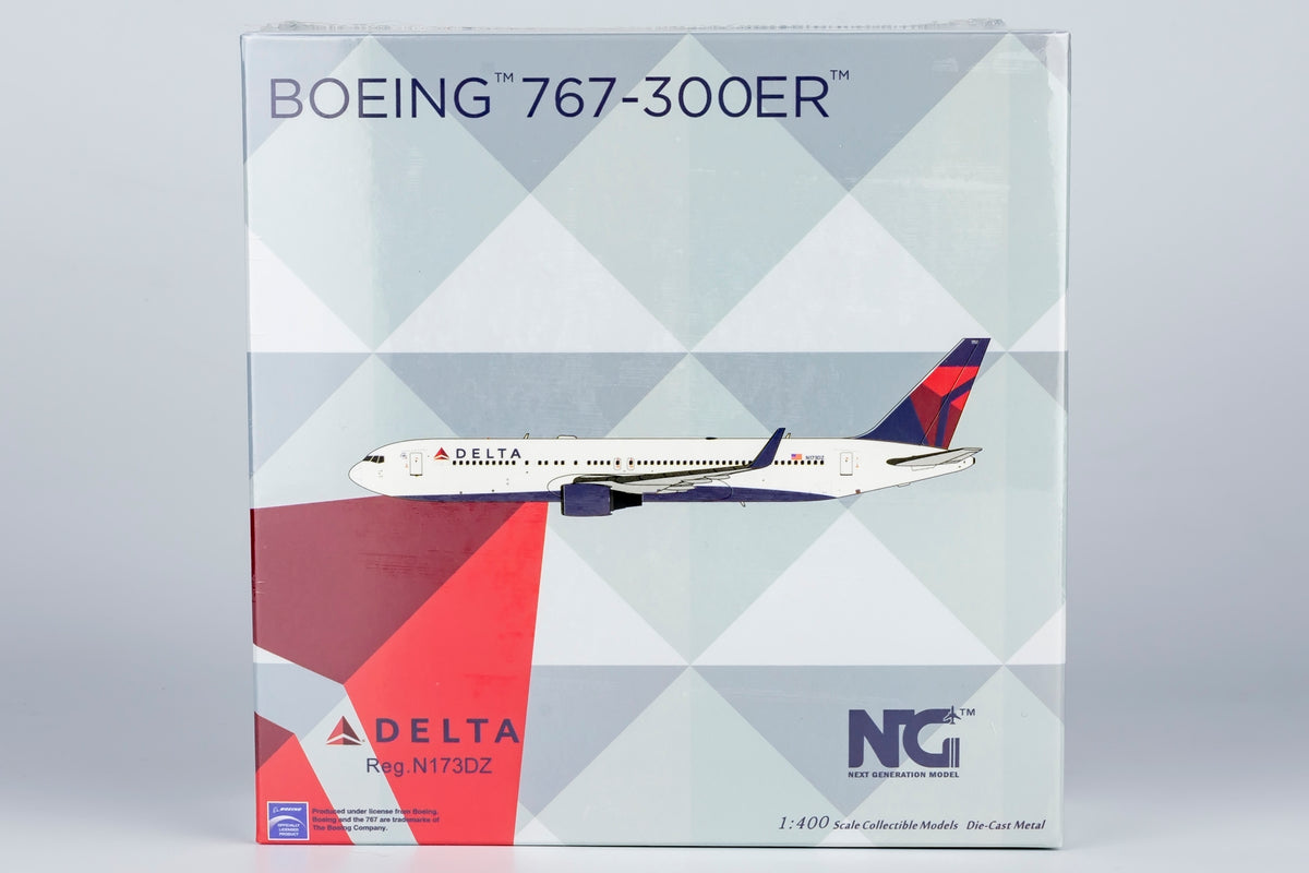 1/400 Delta Air Lines Boeing 767-300ER/w N173DZ "CF6 engines" NG17002